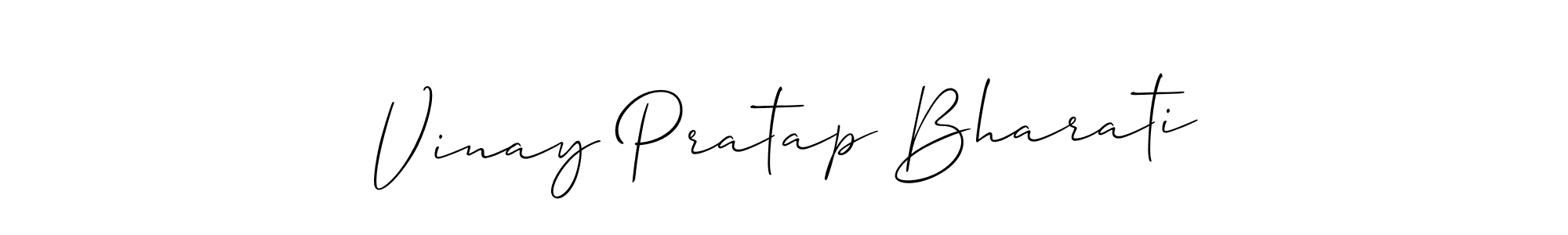 if you are searching for the best signature style for your name Vinay Pratap Bharati. so please give up your signature search. here we have designed multiple signature styles  using Allison_Script. Vinay Pratap Bharati signature style 2 images and pictures png