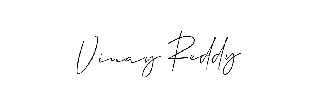 Also You can easily find your signature by using the search form. We will create Vinay Reddy name handwritten signature images for you free of cost using Allison_Script sign style. Vinay Reddy signature style 2 images and pictures png