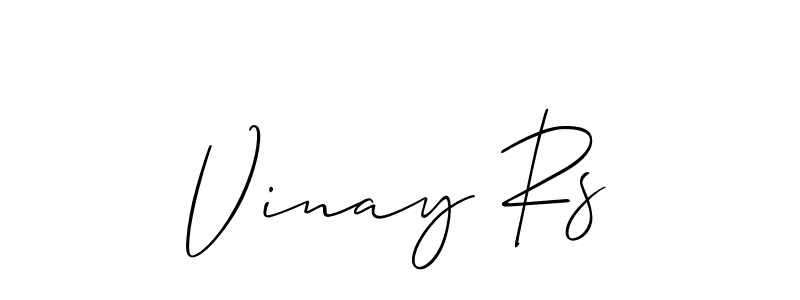 This is the best signature style for the Vinay Rs name. Also you like these signature font (Allison_Script). Mix name signature. Vinay Rs signature style 2 images and pictures png