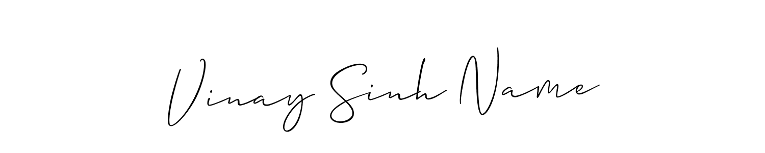 Make a beautiful signature design for name Vinay Sinh Name. Use this online signature maker to create a handwritten signature for free. Vinay Sinh Name signature style 2 images and pictures png