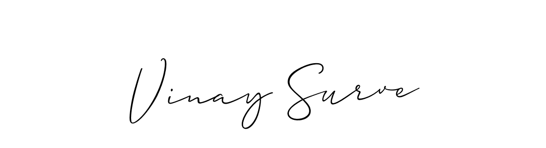 Best and Professional Signature Style for Vinay Surve. Allison_Script Best Signature Style Collection. Vinay Surve signature style 2 images and pictures png