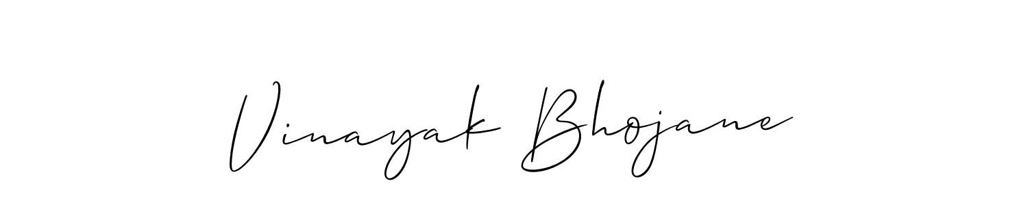 Best and Professional Signature Style for Vinayak Bhojane. Allison_Script Best Signature Style Collection. Vinayak Bhojane signature style 2 images and pictures png