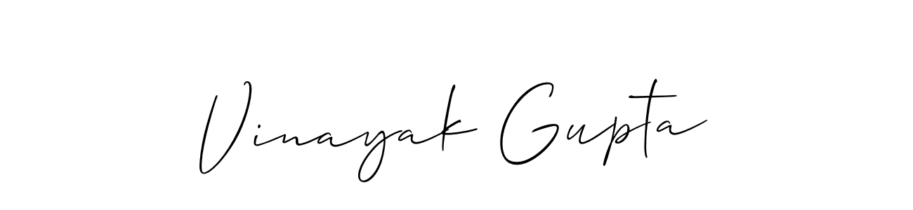 Similarly Allison_Script is the best handwritten signature design. Signature creator online .You can use it as an online autograph creator for name Vinayak Gupta. Vinayak Gupta signature style 2 images and pictures png