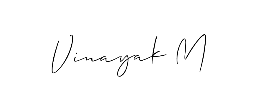 This is the best signature style for the Vinayak M name. Also you like these signature font (Allison_Script). Mix name signature. Vinayak M signature style 2 images and pictures png