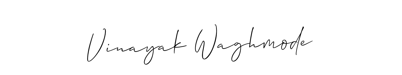 It looks lik you need a new signature style for name Vinayak Waghmode. Design unique handwritten (Allison_Script) signature with our free signature maker in just a few clicks. Vinayak Waghmode signature style 2 images and pictures png