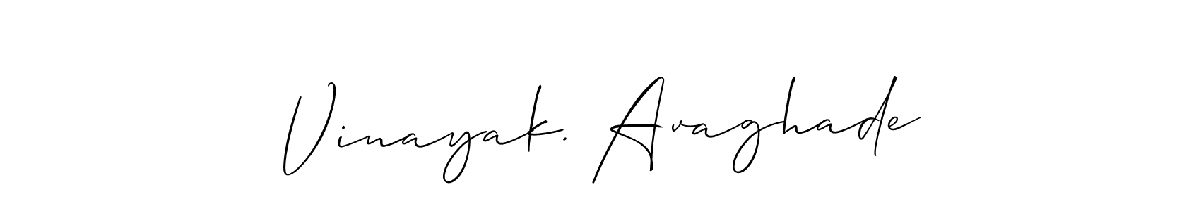 Once you've used our free online signature maker to create your best signature Allison_Script style, it's time to enjoy all of the benefits that Vinayak. Avaghade name signing documents. Vinayak. Avaghade signature style 2 images and pictures png