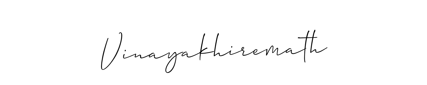 Make a beautiful signature design for name Vinayakhiremath. Use this online signature maker to create a handwritten signature for free. Vinayakhiremath signature style 2 images and pictures png