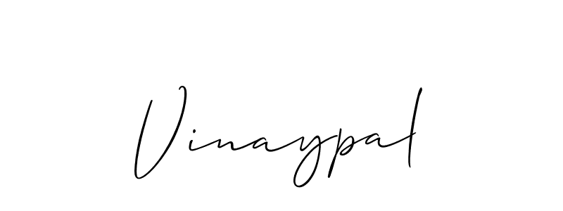 Create a beautiful signature design for name Vinaypal. With this signature (Allison_Script) fonts, you can make a handwritten signature for free. Vinaypal signature style 2 images and pictures png