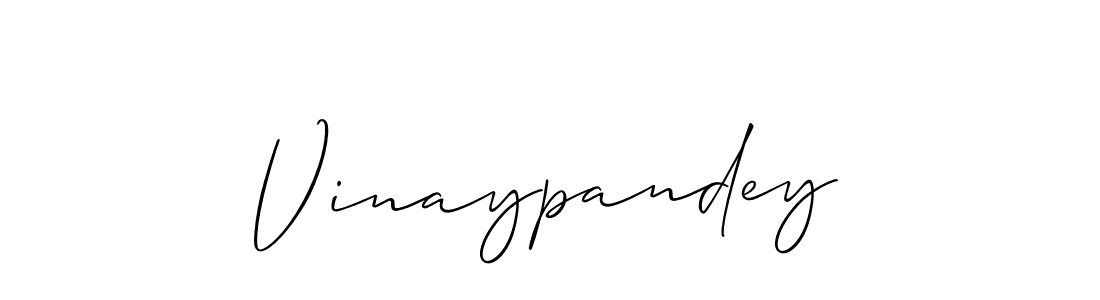 Allison_Script is a professional signature style that is perfect for those who want to add a touch of class to their signature. It is also a great choice for those who want to make their signature more unique. Get Vinaypandey name to fancy signature for free. Vinaypandey signature style 2 images and pictures png
