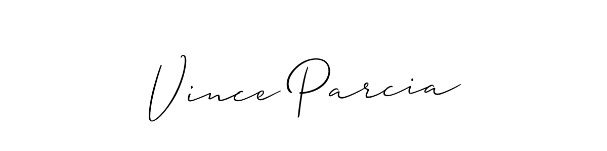 This is the best signature style for the Vince Parcia name. Also you like these signature font (Allison_Script). Mix name signature. Vince Parcia signature style 2 images and pictures png