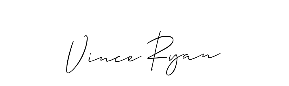 Check out images of Autograph of Vince Ryan name. Actor Vince Ryan Signature Style. Allison_Script is a professional sign style online. Vince Ryan signature style 2 images and pictures png