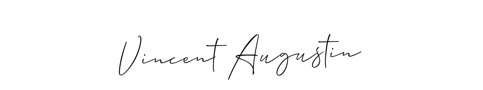 Here are the top 10 professional signature styles for the name Vincent Augustin. These are the best autograph styles you can use for your name. Vincent Augustin signature style 2 images and pictures png