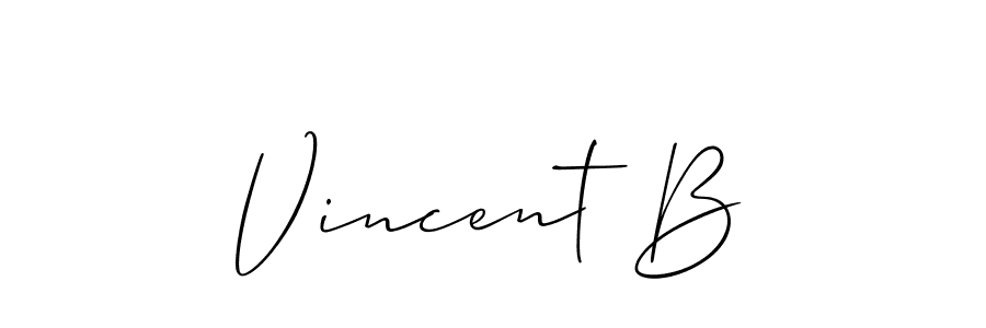 Check out images of Autograph of Vincent B name. Actor Vincent B Signature Style. Allison_Script is a professional sign style online. Vincent B signature style 2 images and pictures png