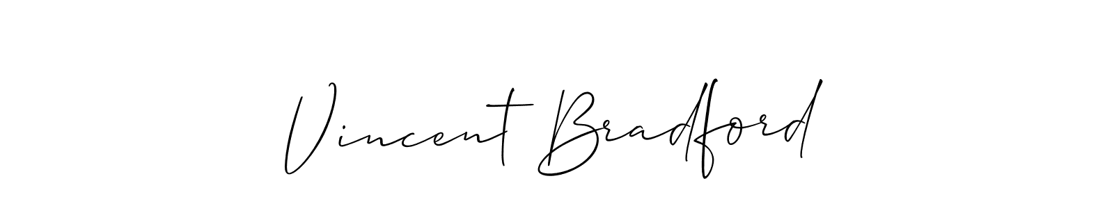 Once you've used our free online signature maker to create your best signature Allison_Script style, it's time to enjoy all of the benefits that Vincent Bradford name signing documents. Vincent Bradford signature style 2 images and pictures png