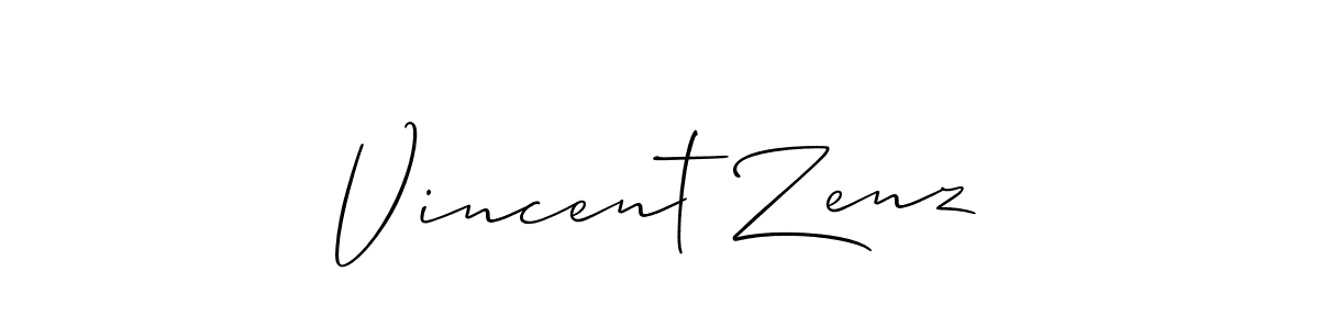 Here are the top 10 professional signature styles for the name Vincent Zenz. These are the best autograph styles you can use for your name. Vincent Zenz signature style 2 images and pictures png