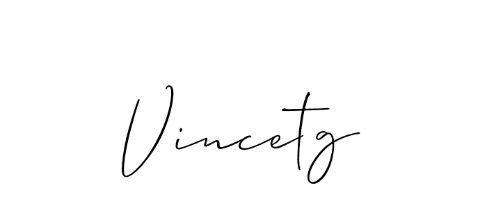 Check out images of Autograph of Vincetg name. Actor Vincetg Signature Style. Allison_Script is a professional sign style online. Vincetg signature style 2 images and pictures png