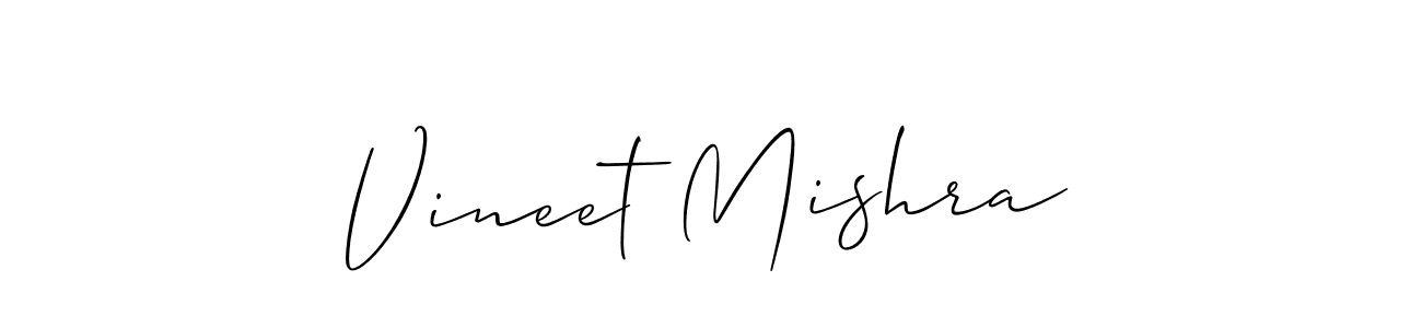 You should practise on your own different ways (Allison_Script) to write your name (Vineet Mishra) in signature. don't let someone else do it for you. Vineet Mishra signature style 2 images and pictures png