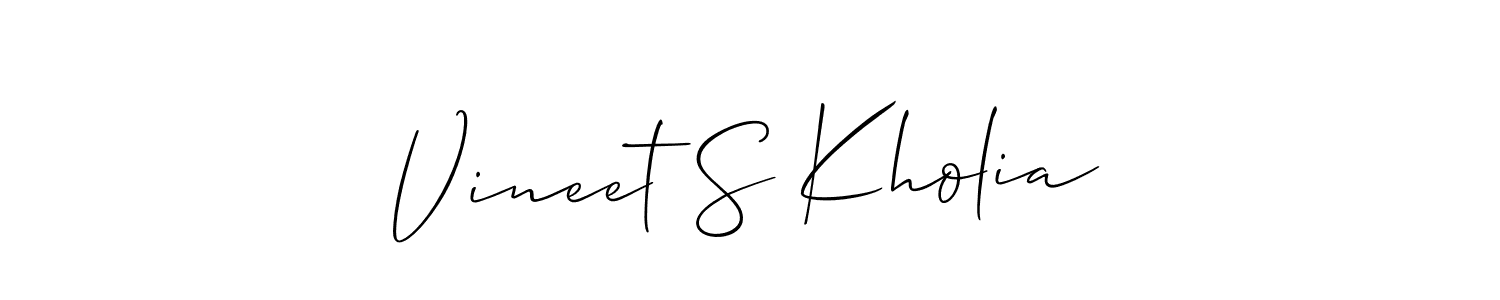 See photos of Vineet S Kholia official signature by Spectra . Check more albums & portfolios. Read reviews & check more about Allison_Script font. Vineet S Kholia signature style 2 images and pictures png