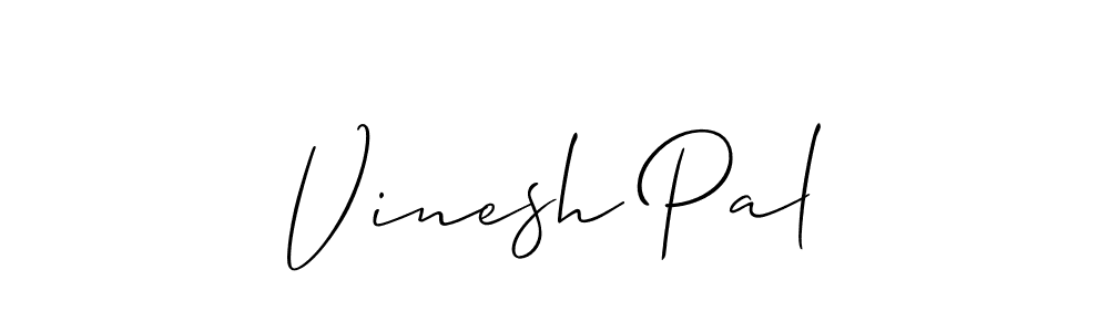 Make a beautiful signature design for name Vinesh Pal. Use this online signature maker to create a handwritten signature for free. Vinesh Pal signature style 2 images and pictures png