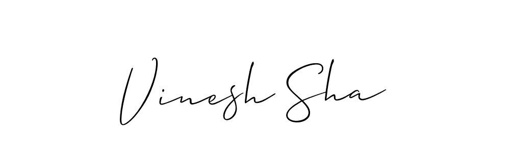 Check out images of Autograph of Vinesh Sha name. Actor Vinesh Sha Signature Style. Allison_Script is a professional sign style online. Vinesh Sha signature style 2 images and pictures png