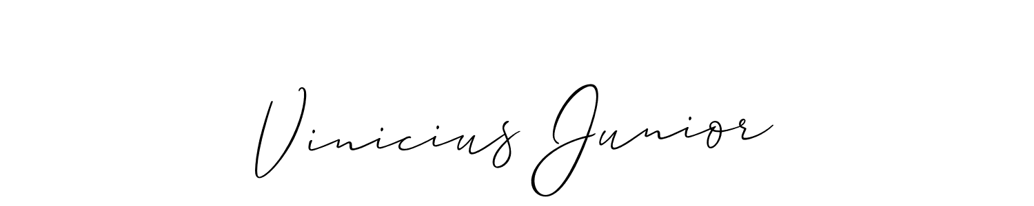 Make a beautiful signature design for name Vinicius Junior. Use this online signature maker to create a handwritten signature for free. Vinicius Junior signature style 2 images and pictures png