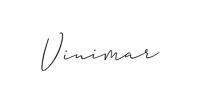 Vinimar stylish signature style. Best Handwritten Sign (Allison_Script) for my name. Handwritten Signature Collection Ideas for my name Vinimar. Vinimar signature style 2 images and pictures png