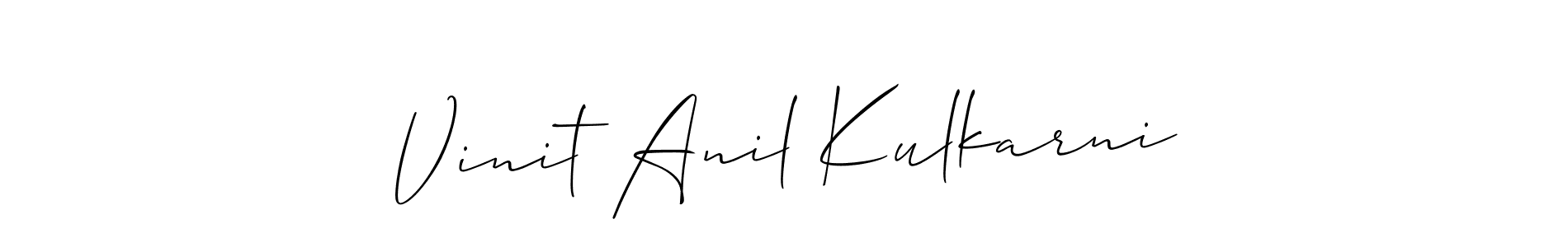 See photos of Vinit Anil Kulkarni official signature by Spectra . Check more albums & portfolios. Read reviews & check more about Allison_Script font. Vinit Anil Kulkarni signature style 2 images and pictures png