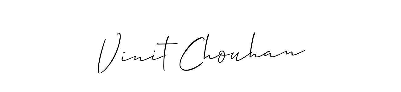 Similarly Allison_Script is the best handwritten signature design. Signature creator online .You can use it as an online autograph creator for name Vinit Chouhan. Vinit Chouhan signature style 2 images and pictures png