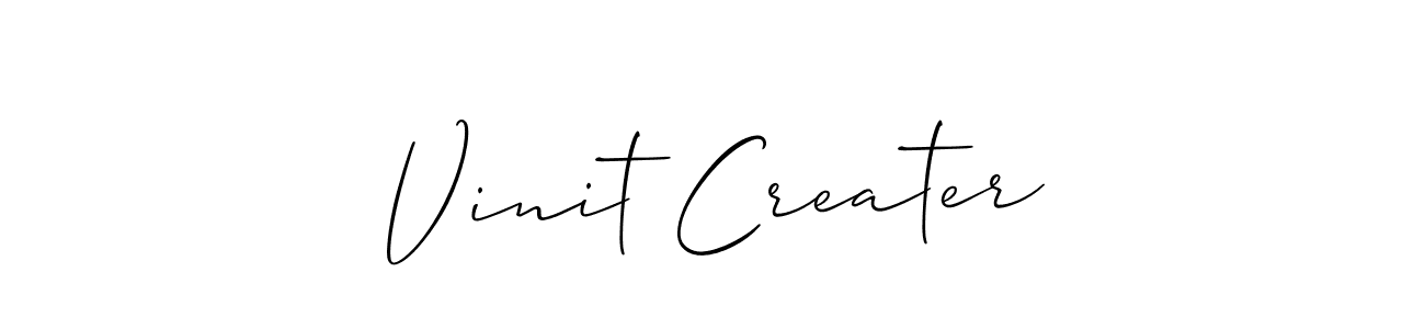 See photos of Vinit Creater official signature by Spectra . Check more albums & portfolios. Read reviews & check more about Allison_Script font. Vinit Creater signature style 2 images and pictures png