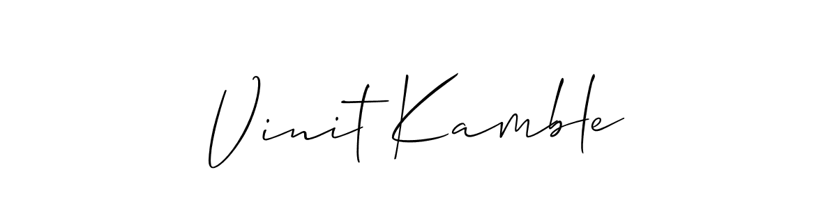 Once you've used our free online signature maker to create your best signature Allison_Script style, it's time to enjoy all of the benefits that Vinit Kamble name signing documents. Vinit Kamble signature style 2 images and pictures png