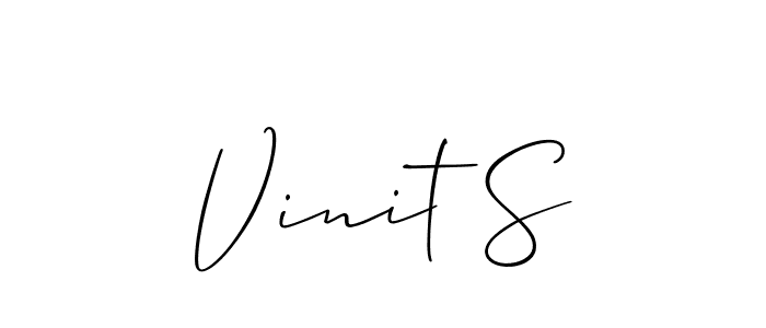 Here are the top 10 professional signature styles for the name Vinit S. These are the best autograph styles you can use for your name. Vinit S signature style 2 images and pictures png