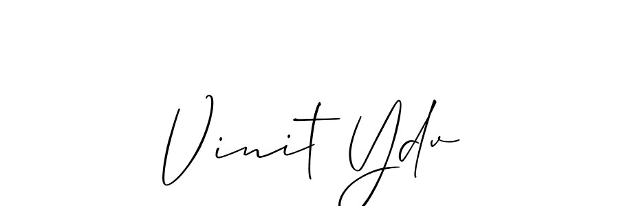 Make a beautiful signature design for name Vinit Ydv. Use this online signature maker to create a handwritten signature for free. Vinit Ydv signature style 2 images and pictures png