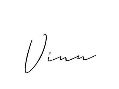 Make a short Vinn signature style. Manage your documents anywhere anytime using Allison_Script. Create and add eSignatures, submit forms, share and send files easily. Vinn signature style 2 images and pictures png