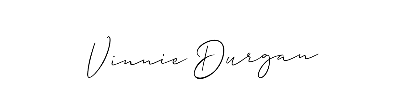 if you are searching for the best signature style for your name Vinnie Durgan. so please give up your signature search. here we have designed multiple signature styles  using Allison_Script. Vinnie Durgan signature style 2 images and pictures png