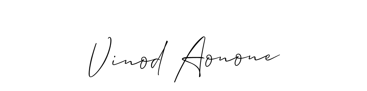 See photos of Vinod Aonone official signature by Spectra . Check more albums & portfolios. Read reviews & check more about Allison_Script font. Vinod Aonone signature style 2 images and pictures png