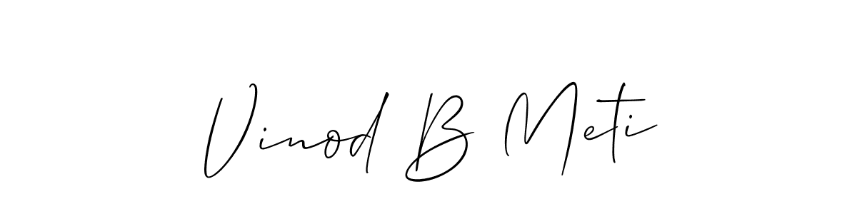Check out images of Autograph of Vinod B Meti name. Actor Vinod B Meti Signature Style. Allison_Script is a professional sign style online. Vinod B Meti signature style 2 images and pictures png