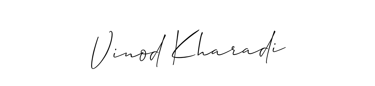 Here are the top 10 professional signature styles for the name Vinod Kharadi. These are the best autograph styles you can use for your name. Vinod Kharadi signature style 2 images and pictures png