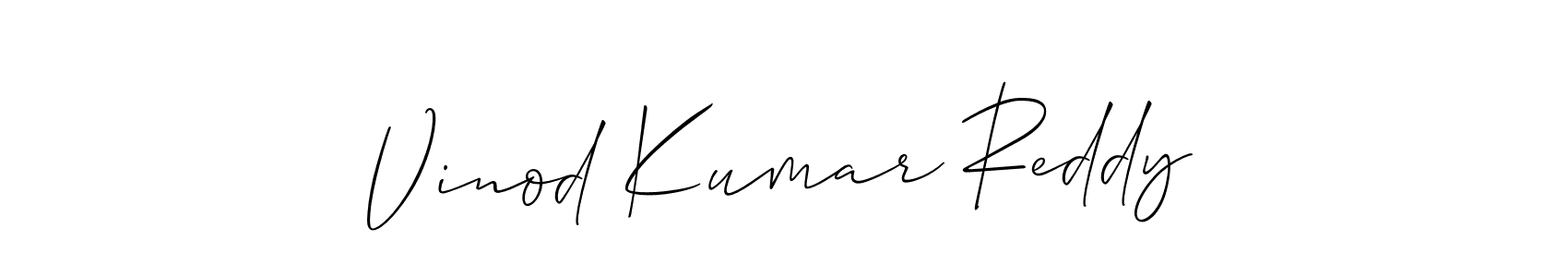 You can use this online signature creator to create a handwritten signature for the name Vinod Kumar Reddy. This is the best online autograph maker. Vinod Kumar Reddy signature style 2 images and pictures png