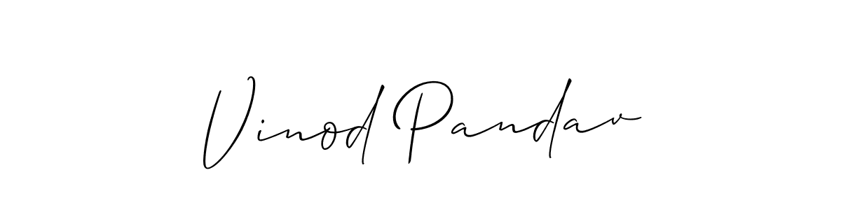 Once you've used our free online signature maker to create your best signature Allison_Script style, it's time to enjoy all of the benefits that Vinod Pandav name signing documents. Vinod Pandav signature style 2 images and pictures png
