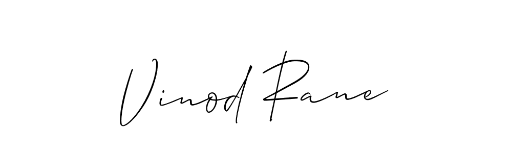 How to Draw Vinod Rane signature style? Allison_Script is a latest design signature styles for name Vinod Rane. Vinod Rane signature style 2 images and pictures png