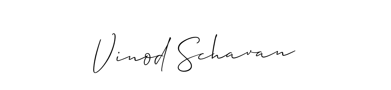 How to Draw Vinod Schavan signature style? Allison_Script is a latest design signature styles for name Vinod Schavan. Vinod Schavan signature style 2 images and pictures png