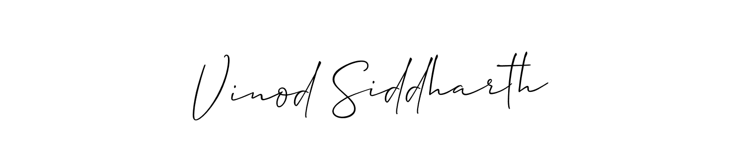 Once you've used our free online signature maker to create your best signature Allison_Script style, it's time to enjoy all of the benefits that Vinod Siddharth name signing documents. Vinod Siddharth signature style 2 images and pictures png