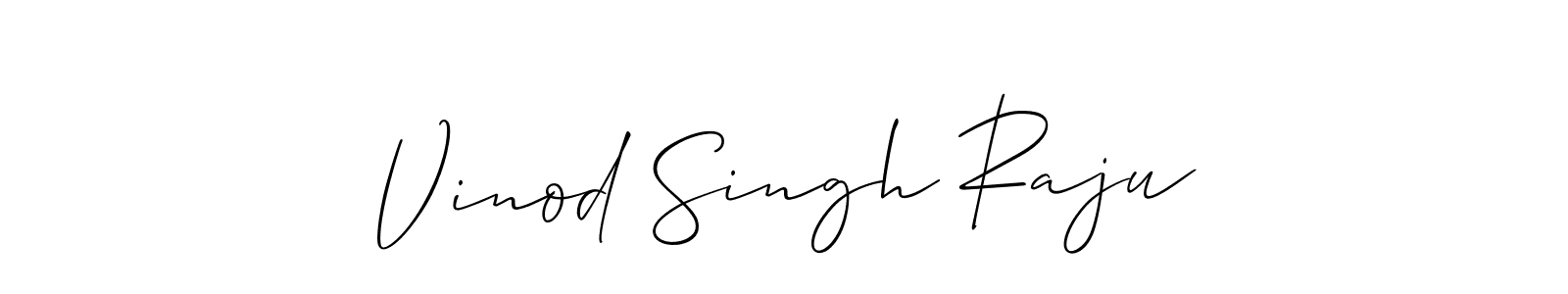 Make a beautiful signature design for name Vinod Singh Raju. Use this online signature maker to create a handwritten signature for free. Vinod Singh Raju signature style 2 images and pictures png