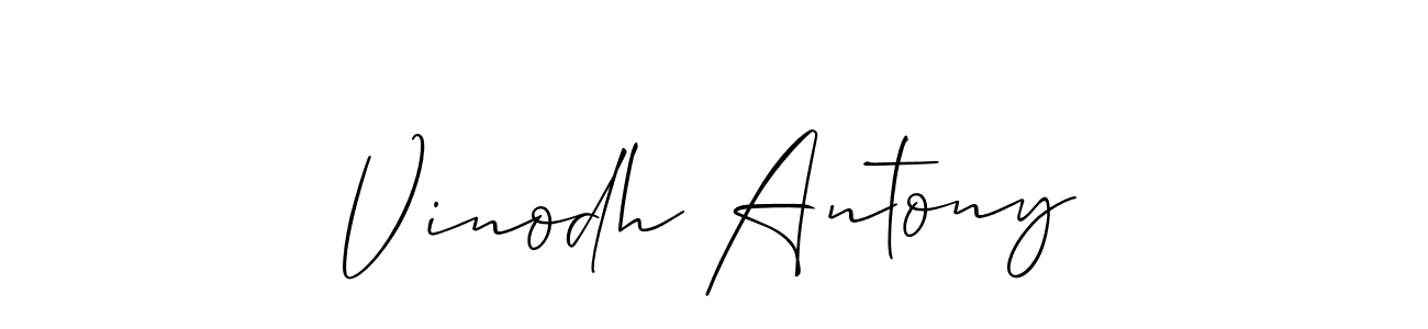 Once you've used our free online signature maker to create your best signature Allison_Script style, it's time to enjoy all of the benefits that Vinodh Antony name signing documents. Vinodh Antony signature style 2 images and pictures png