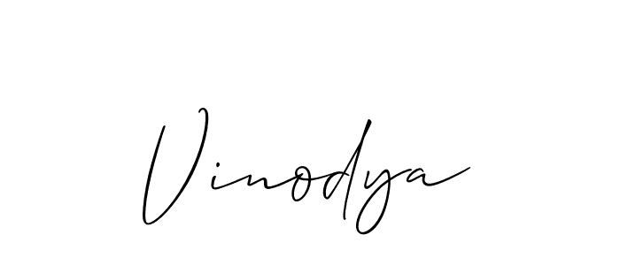 Also You can easily find your signature by using the search form. We will create Vinodya name handwritten signature images for you free of cost using Allison_Script sign style. Vinodya signature style 2 images and pictures png