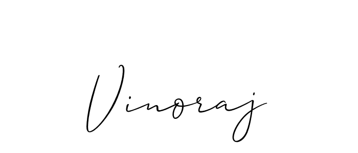 Also You can easily find your signature by using the search form. We will create Vinoraj name handwritten signature images for you free of cost using Allison_Script sign style. Vinoraj signature style 2 images and pictures png