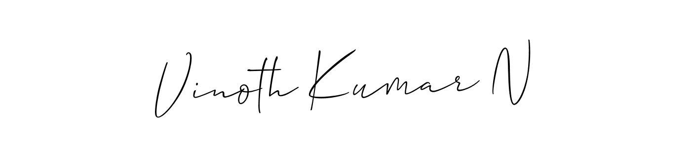 See photos of Vinoth Kumar N official signature by Spectra . Check more albums & portfolios. Read reviews & check more about Allison_Script font. Vinoth Kumar N signature style 2 images and pictures png