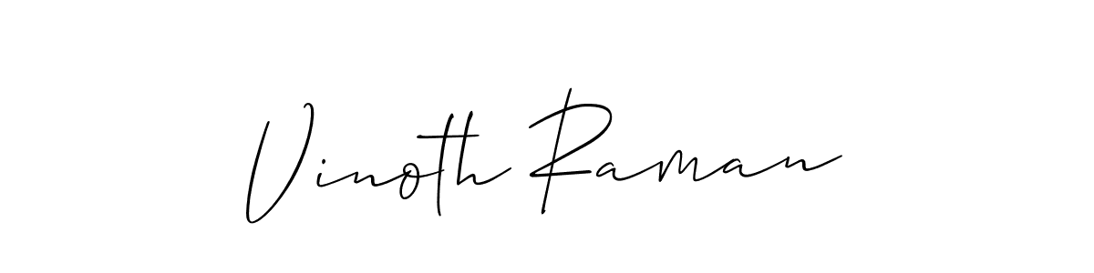 Make a beautiful signature design for name Vinoth Raman. Use this online signature maker to create a handwritten signature for free. Vinoth Raman signature style 2 images and pictures png