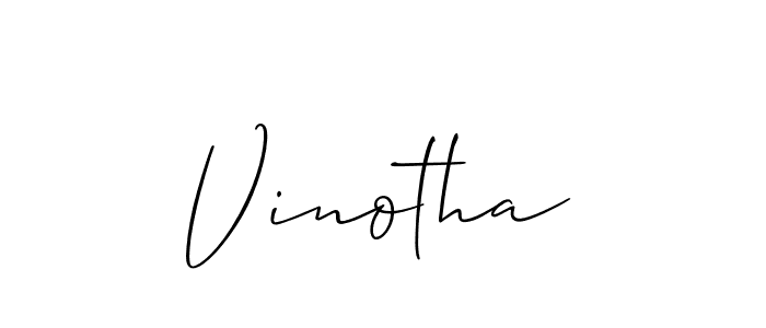 Make a short Vinotha signature style. Manage your documents anywhere anytime using Allison_Script. Create and add eSignatures, submit forms, share and send files easily. Vinotha signature style 2 images and pictures png