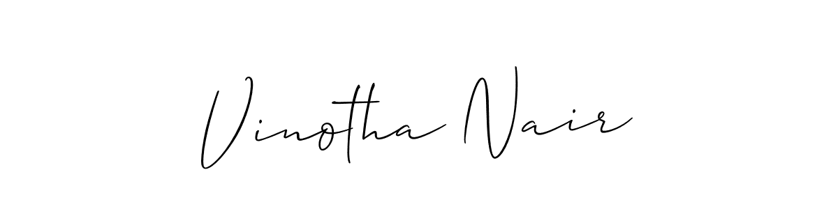 Check out images of Autograph of Vinotha Nair name. Actor Vinotha Nair Signature Style. Allison_Script is a professional sign style online. Vinotha Nair signature style 2 images and pictures png